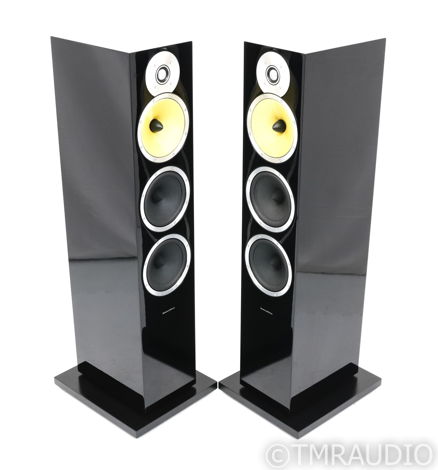 B&W CM9 Floorstanding Speakers; Gloss Black Pair; CM-9 ...