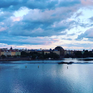 Prague, view from Charles Bridge