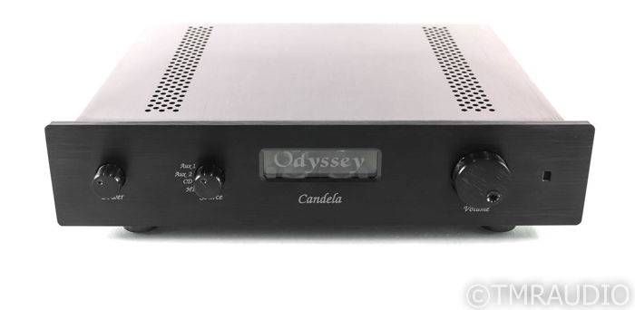 Odyssey Candela Stereo Tube Preamplifier; Black (No Rem...