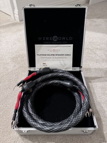 Wireworld Platinum Eclipse 7 Speaker Cable 2.0 meters