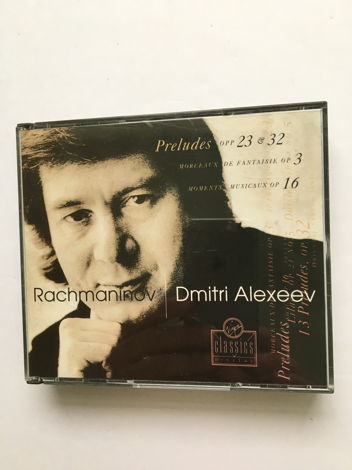 Rachmaninoff Dmitri Alexeev  Preludes opp 23 & 32 cd se...