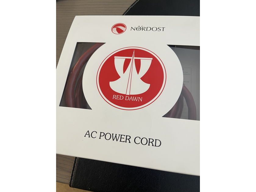 Nordost red dawn ac power cord .2m, 20amp used