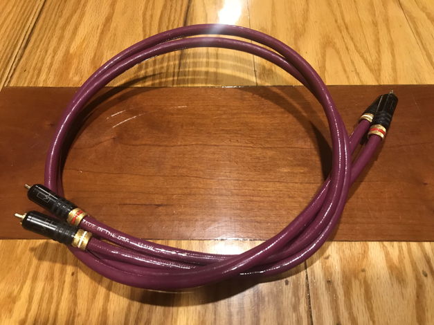 JPS Labs Superconductor 3 1 Meter RCA Pair...Extremely ...