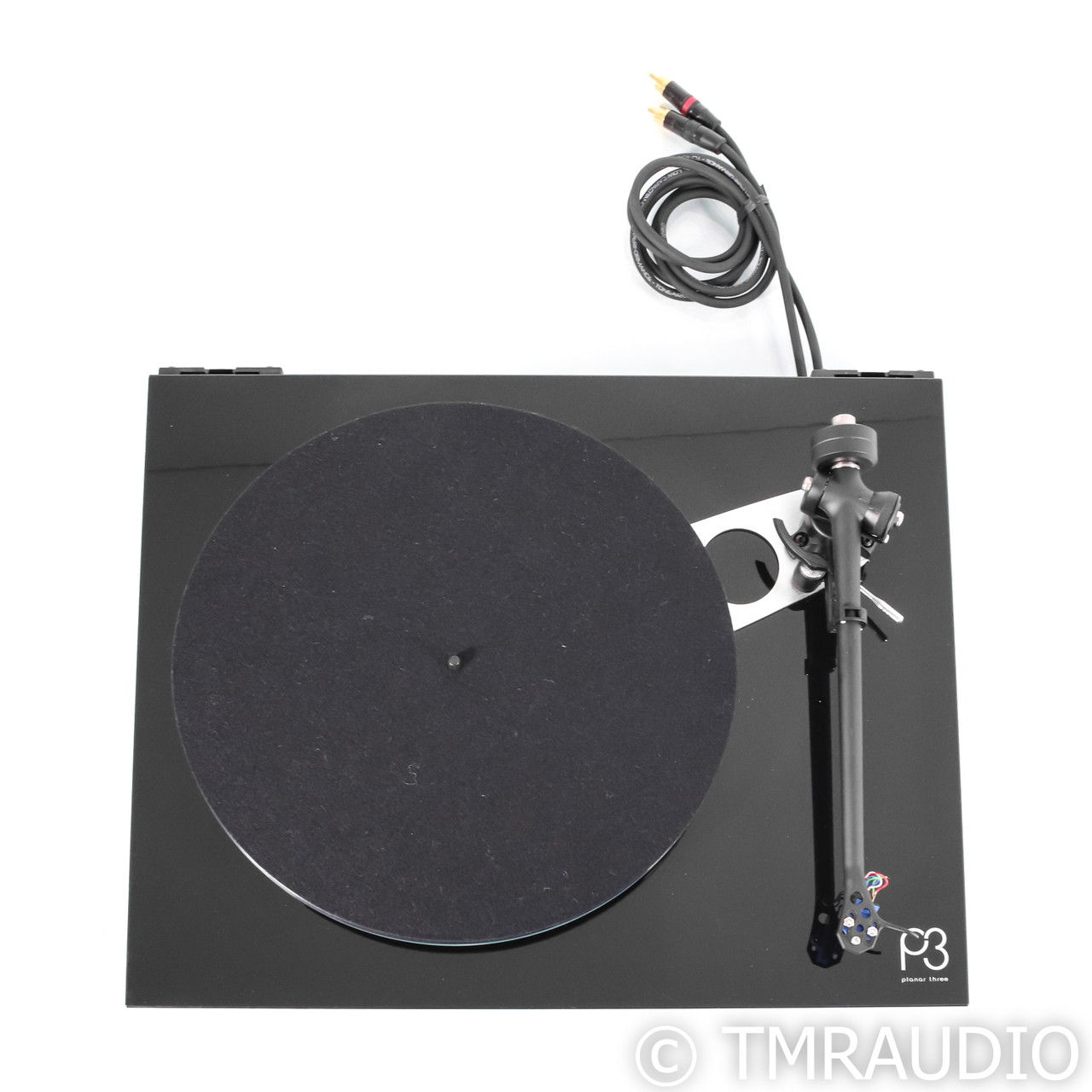 Rega Planar 3 Belt Drive Turntable; Black; Elys 2 MM Ca... 5