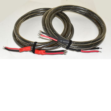 PAIR WireWorld ECLIPSE 182" 4.5m Speaker Spade Wire Cables