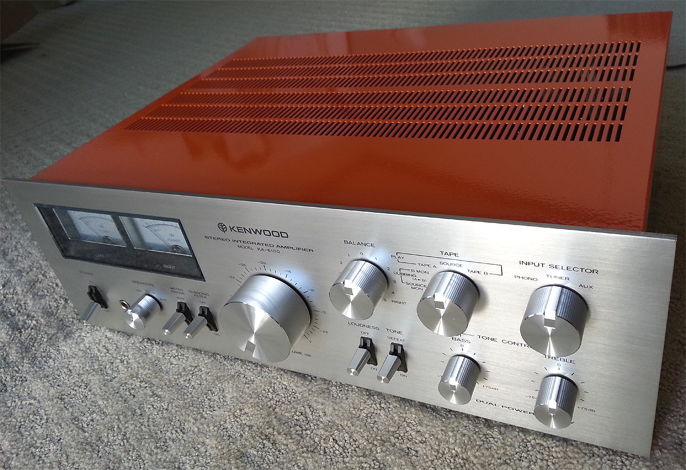 Vintage Art Audio -- Restored Kenwood KA-6100 Integrate...
