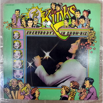 The Kinks – Everybody's In Showbiz NM- 2X ORIGINAL VINY...