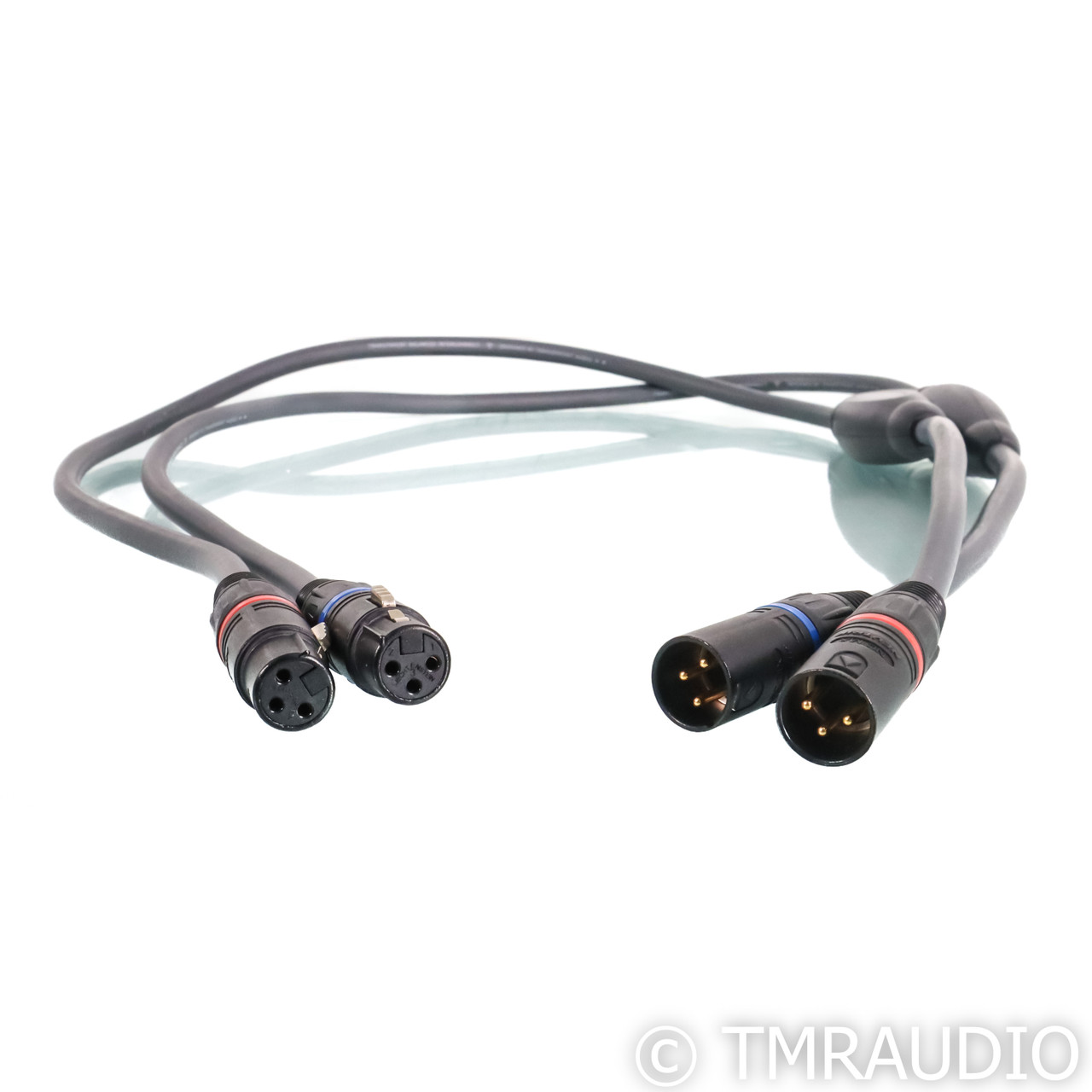 Transparent Audio Plus XLR Cables; 1m Pair Balanced Int... 3