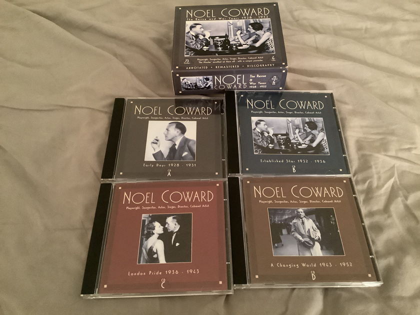 Noel Coward 4 CD Import  The Revue & War Years 1928-1952