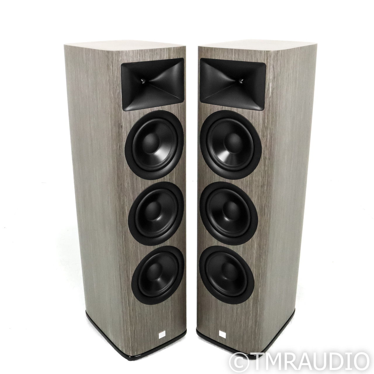 JBL HDI-3800 Floorstanding Speakers; Grey Oak Pair (67059)