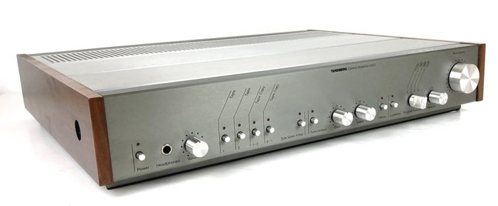 Tandberg TCA 3002 2-CH Stereo Control PreAmplifier Phon...