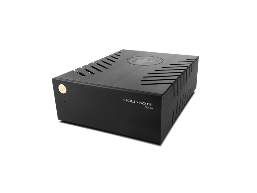 Gold Note PSU-10 - External Power Supply for PH-10 - Black\Silver - Authorized Dealer