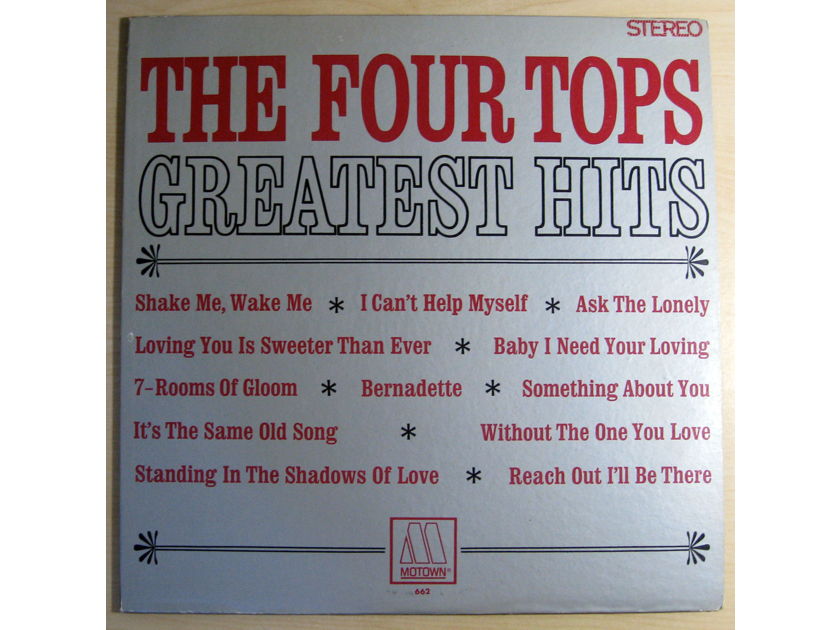 The Four Tops - Greatest Hits - 1967 Motown MOTOWN 662