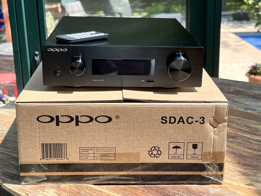 OPPO SONICA DAC | DA Converters | Audiogon
