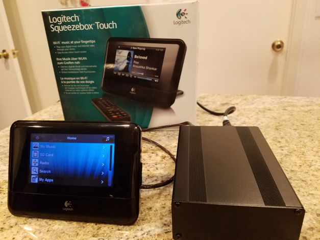 Logitech Squeezebox Touch with Welborne Power Supply