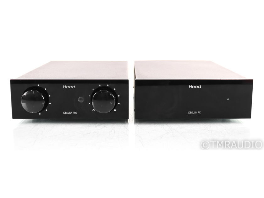 Heed Obelisk Pre Stereo Preamplifier / DAC; PX Power Supply; MM Phono; Upgraded (31659)