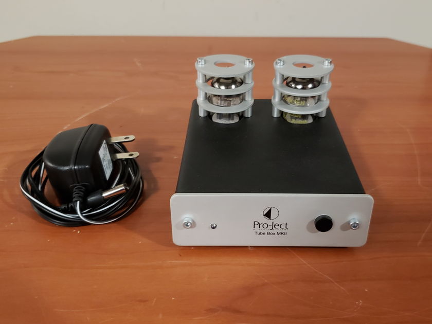 Pro-Ject Audio Systems Tube Box mkII MM/MC Phono Amplifier.