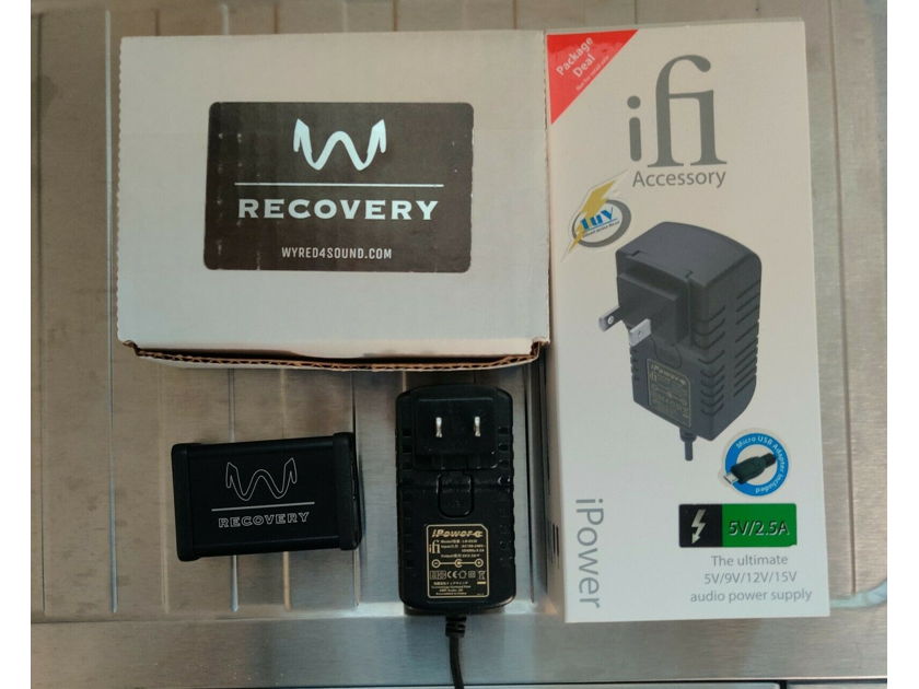 Wyred 4 Sound Recovery + ifi iPower 5V Power Supply