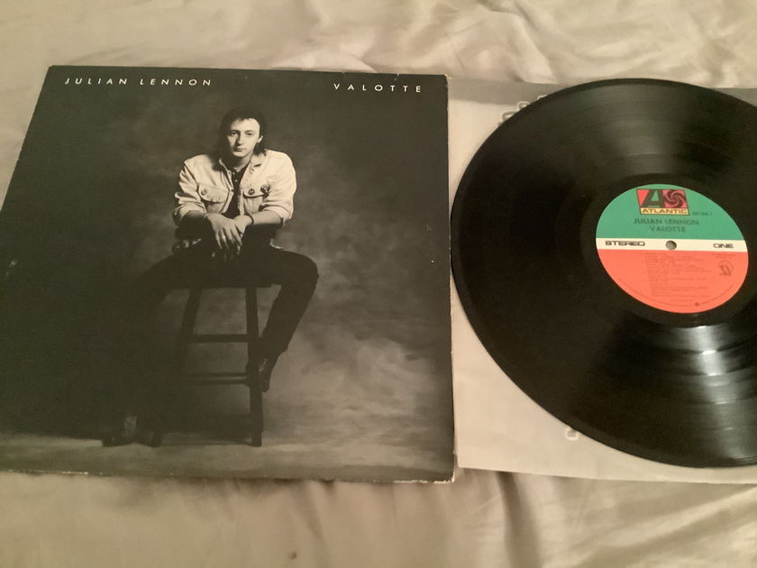 Julian Lennon Charisma Atlantic Records LP Stampers 1-1 Both Sides  Valotte