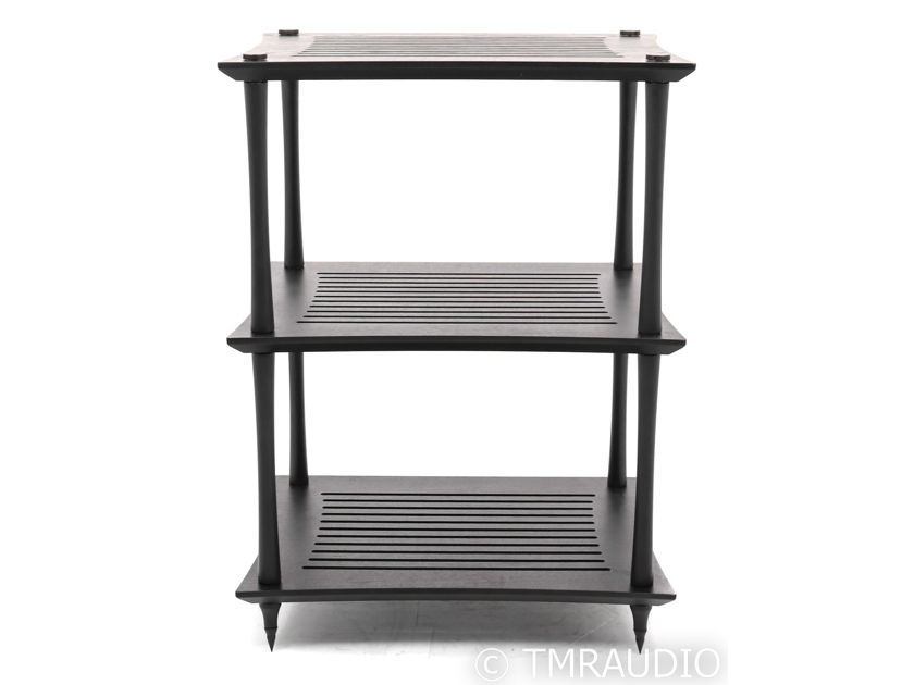 Quadraspire SVT Three Shelf Component Rack; Black Bamboo (46906)