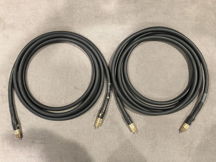 Cardas Audio Golden Reference 3.5m RCA-RCA New Connectors & Terminated by Cardas