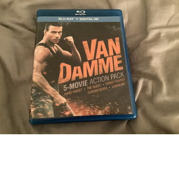 Van Damme 5 Movie Action Pack Blu Ray  Van Damme 5 Movi...