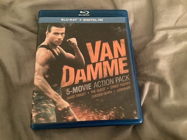 Van Damme 5 Movie Action Pack Blu Ray  Van Damme 5 Movi...