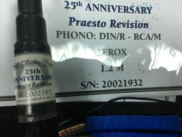 Purist Audio Design 25th Anniversary DIN to RCA Phono C...