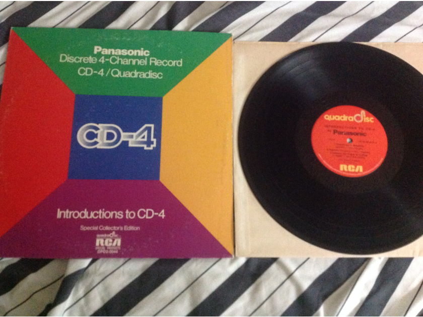 Various - Panasonic Discrete 4- Channel Record CD-4/Quad Introductions To CD-4 Special Collector's Edition Vinyl  NM