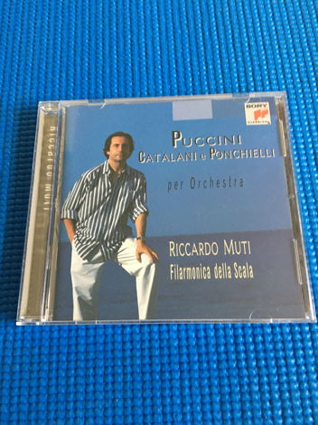 Cd Sony Classical Puccini Riccardo Muti Catalani e Ponc...