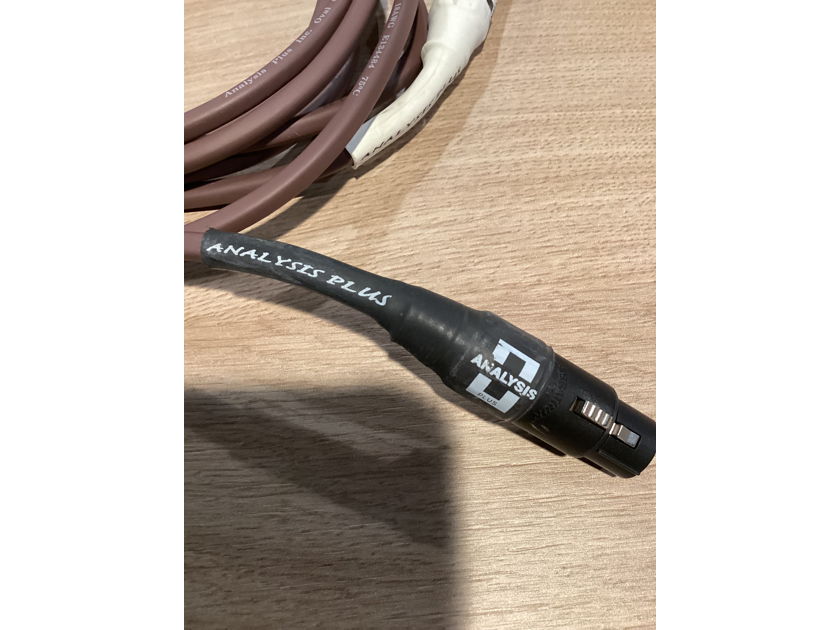 Pre-Owned Analysis Plus Inc. - Chocolate Oval 2.0M XLR Interconnect Pair