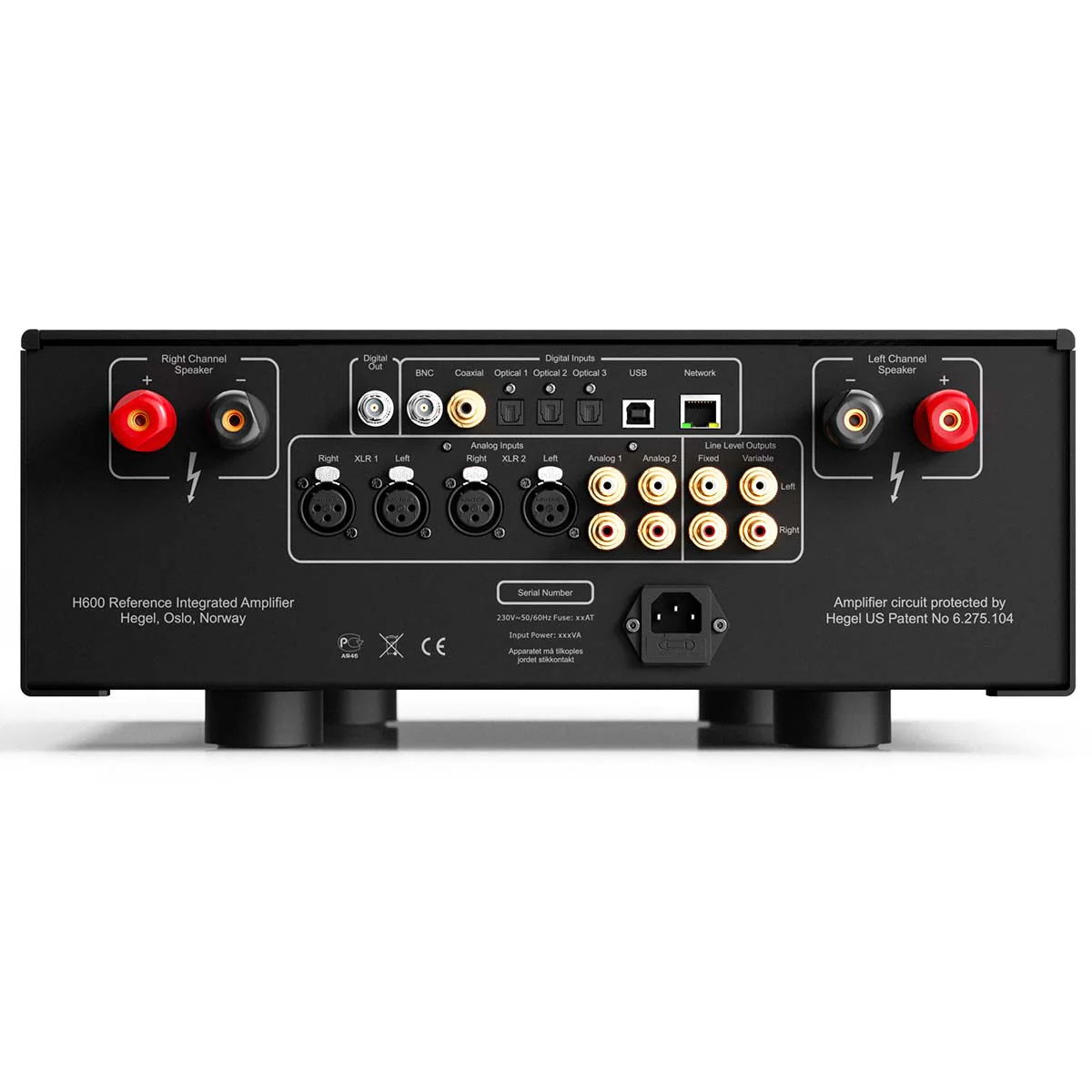 Hegel H600 integrated amplifier new 3