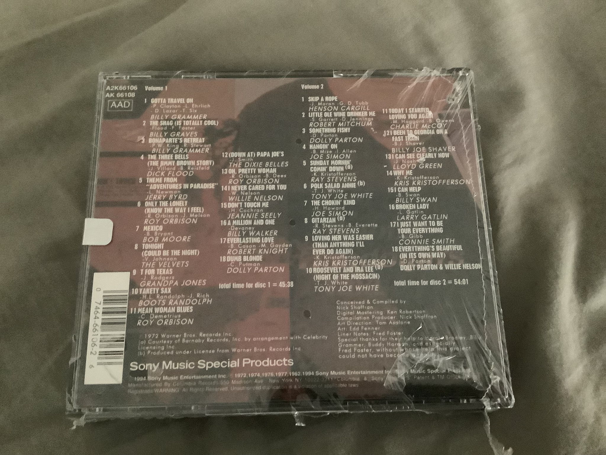 Various Artists Sealed 2 CD Roy Orbison Others  The Mon...