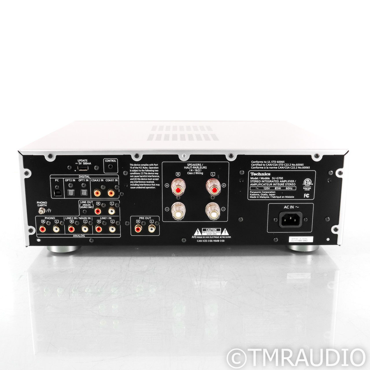 Technics SU-G700 Stereo Integrated Amplifier & DAC; MM ... 5