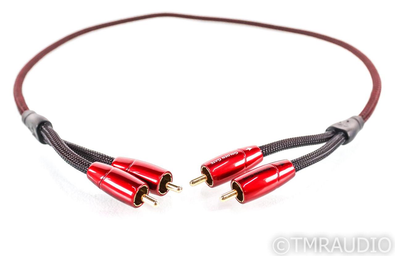 AudioQuest　Golden Gate AudioQuest Golden Gate RCA Turntable Cable + Ground Wire