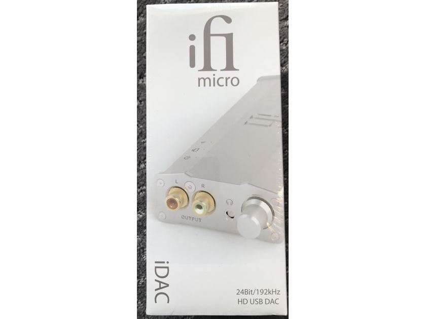 iFi Micro iDAC. USB DAC / Headphone Amp. NEW Open Box.