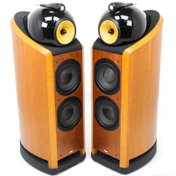 B&W Nautilus 802 Floorstanding Speakers; N802; Cherry P...