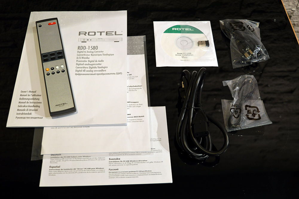 Rotel RDD-1580 Digital-to-Analog Converter - Dual Wolfs... 7