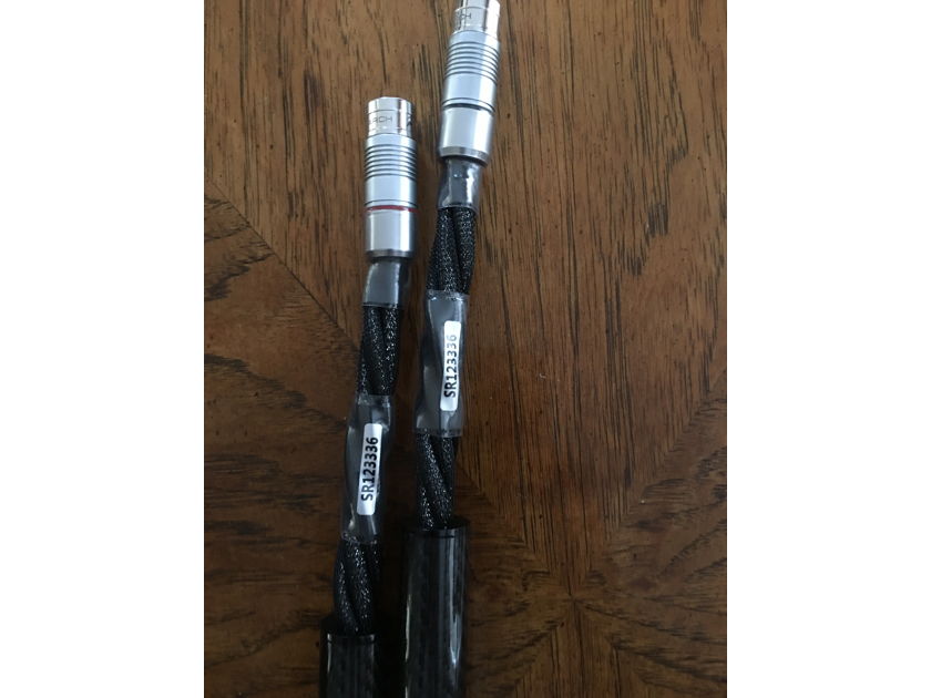 Synergistic Research Galileo UEF Interconnect Cables, 1.5m XLR, Blue Fuse Treatment and SX Bullets