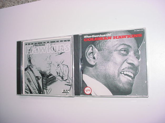 JAZZ Coleman Hawkins 2 cd's the genius of and body and ...