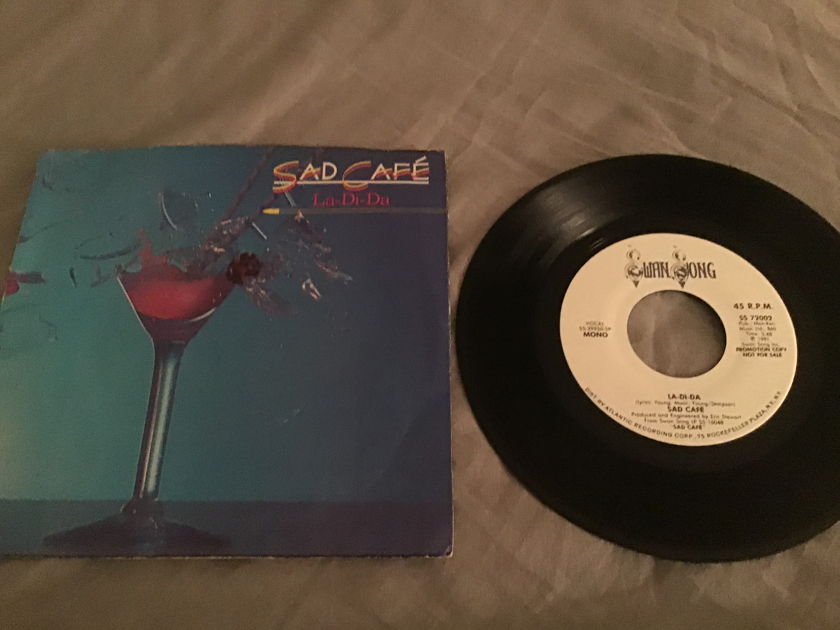 Sad Cafe Swan Song Records Promo 45 With Picture Sleeve  La-Di-Da