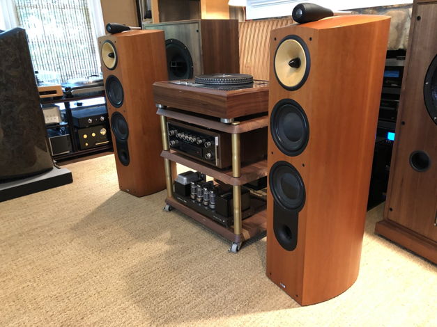 B&W (Bowers and Wilkins) Nautilus 803 Speakers in Cherry