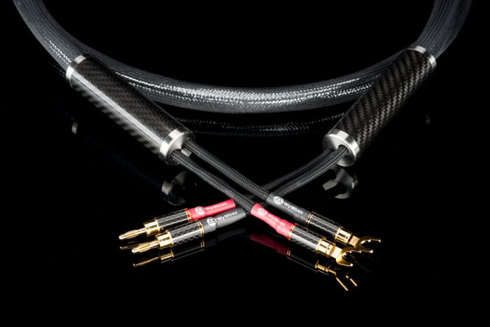 WyWires Diamond Series Speaker Cable - 8ft - Banana / S...