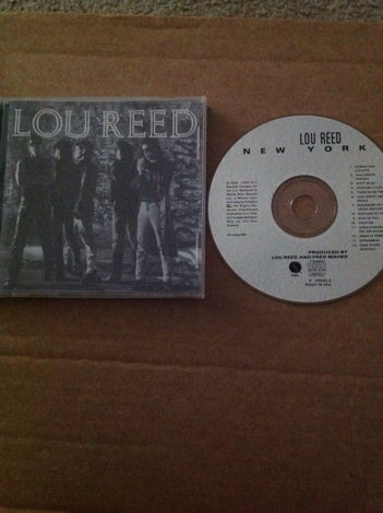 Lou Reed - New York Sire Records CD + Graphics Compact ...