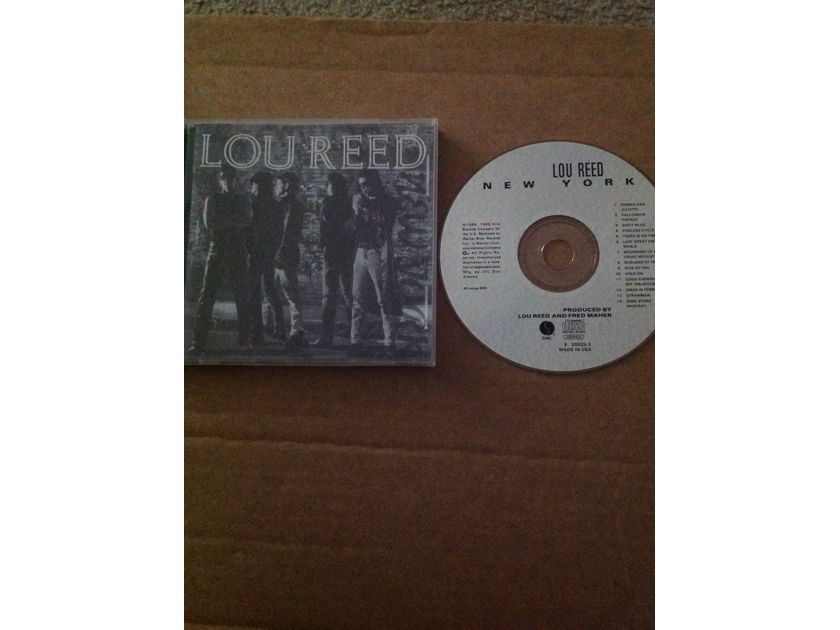 Lou Reed - New York Sire Records CD + Graphics Compact Disc