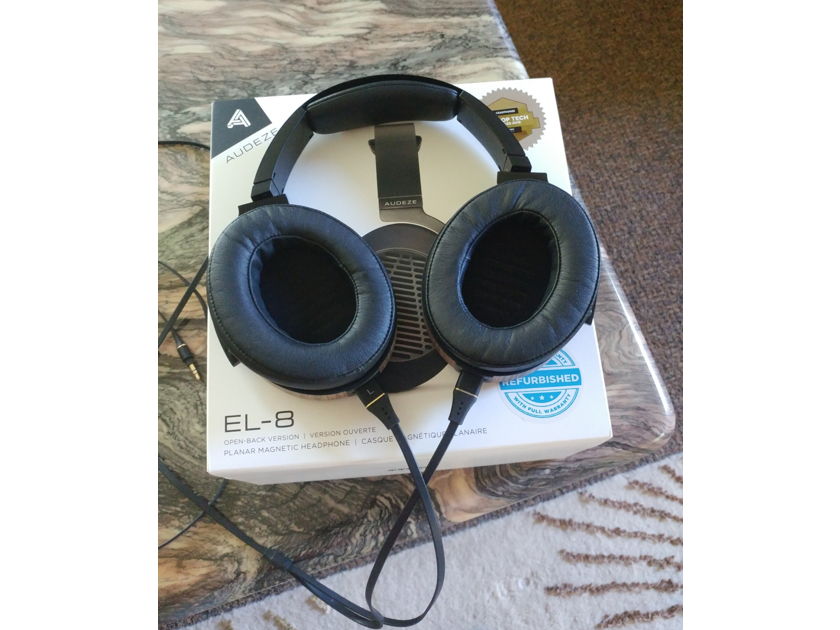 Audeze EL-8 Open Back Planar Magnetic Headphones, as new inc all accessories! Reduced!