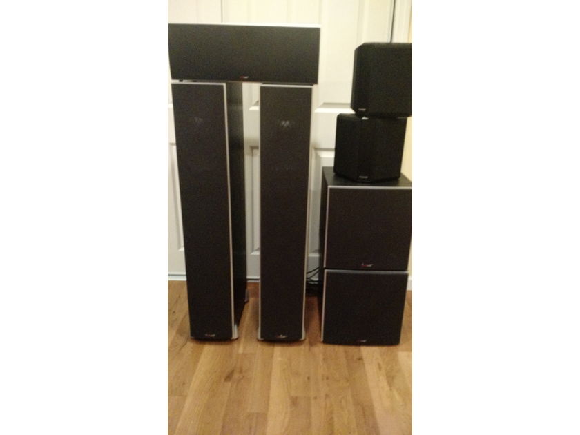 Polk Audio Mains and Subs plus Fluance Surrounds - full 5.2 speaker set