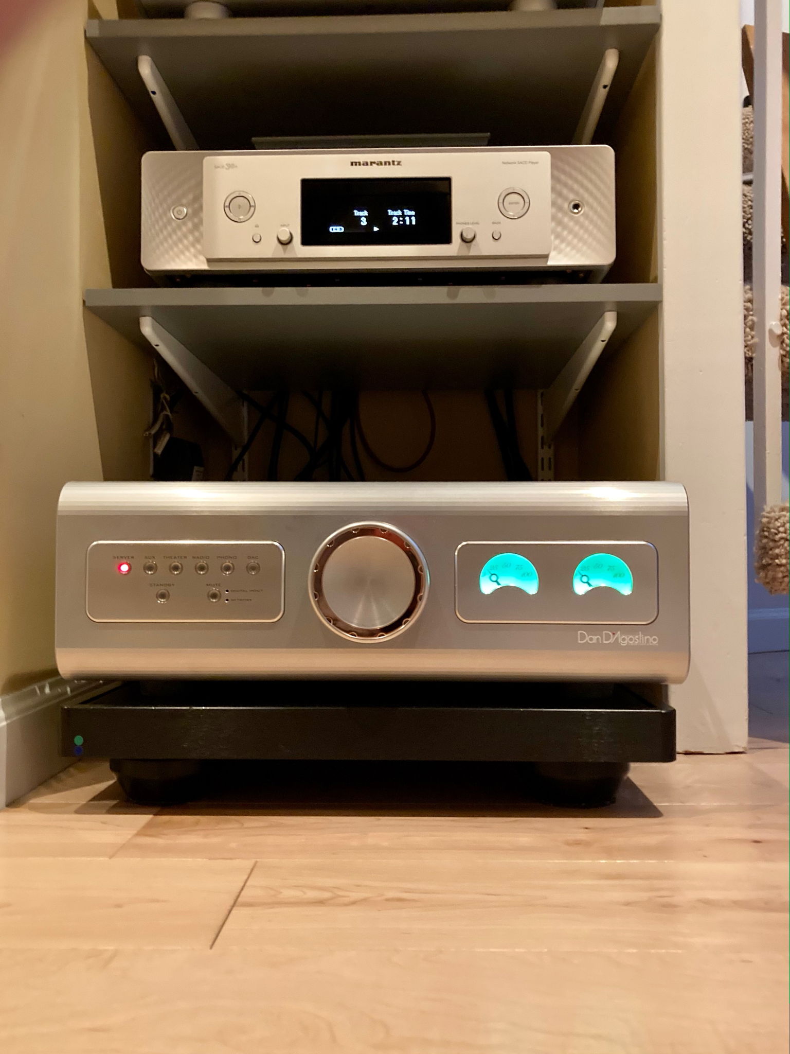 Marantz 30n and D'Agostino Amp