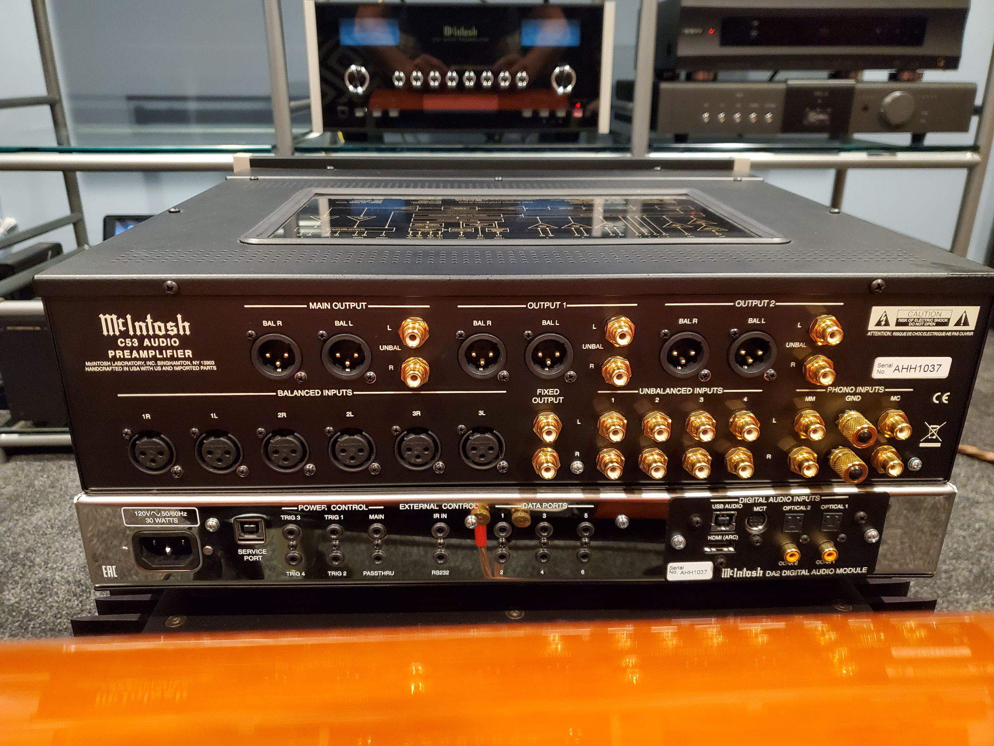 McIntosh C53 with Eq & Dac-2 3