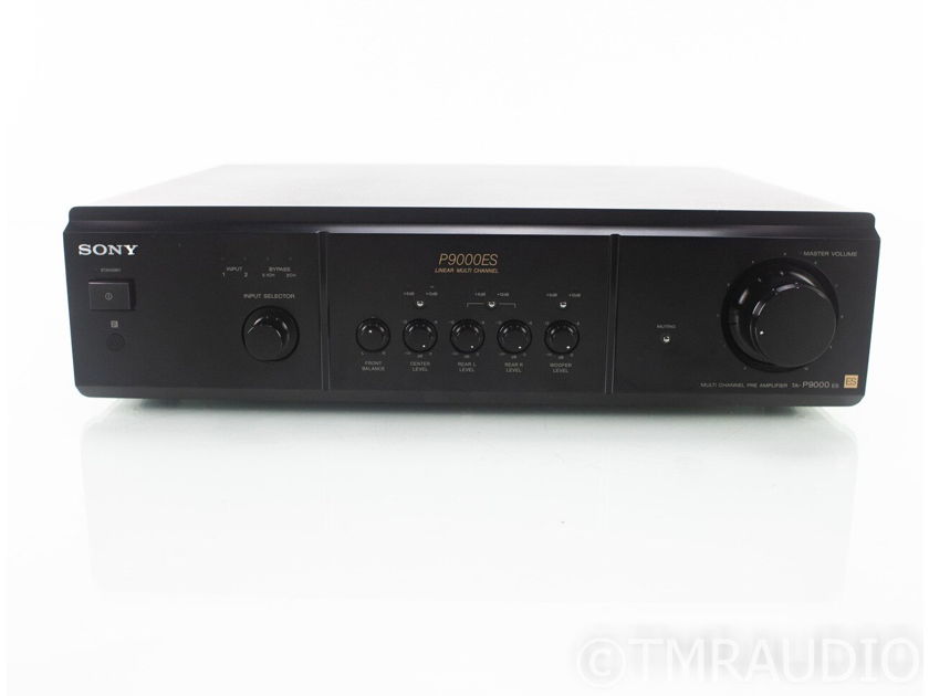 Sony TA-P9000ES 5.1 Channel Home Theater Preamplifier; TAP9000ES; Remote (18580)